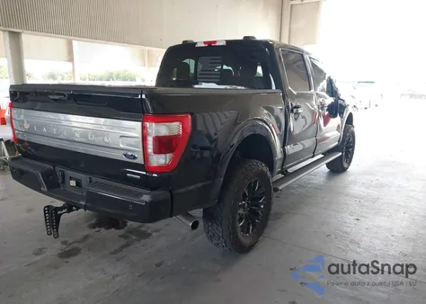 2022 Ford F-150 Platinum из США, поврежденный, VIN 1FTFW1E85NFC30778